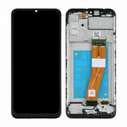 ECRAN COMPLET + CHÂSSIS pour SAMSUNG GALAXY A02S (Version G)