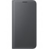 COQUE ORIGINAL FLIP WALLET pour Galaxy S7 Noir