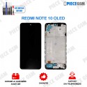 Ecran avec chassis pour Xiaomi Redmi Note 10 4G Oled