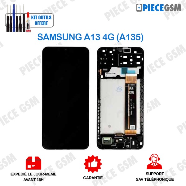 Écran Samsung Galaxy A13 4G & 5G sur châssis A135 A137