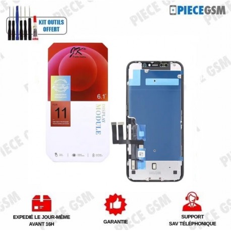 ECRAN POUR IPHONE 11 marque JK + Support IC Change - FHD1080P