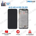 Ecran Samsung A15 4G et 5G / A155 NOIR OLED AVEC CHASSIS