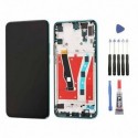 ECRAN + FRAME pour HUAWEI P SMART Z BLEU