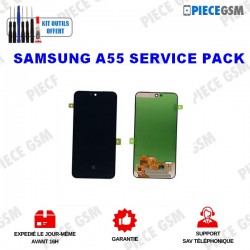 Ecran Complet Galaxy A55 5G (A556B) (Sans châssis) Service Pack