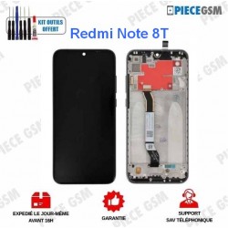 ECRAN + FRAME pour XIAOMI REDMI NOTE 8T NOIR