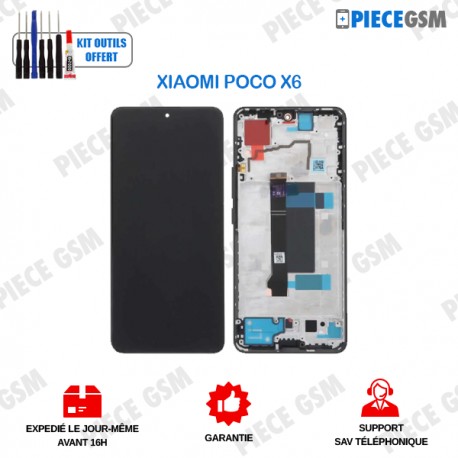 Ecran + chassis pour Xiaomi Poco x6 ( ORIGNAL )