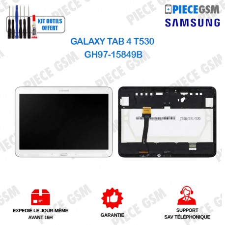 Ecran tactile original samsung galaxy tab 4 T530 gh97-15849b blanc