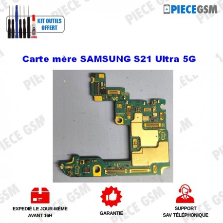 Carte Mère Originale pour Samsung Galaxy S21 Ultra 5G (SM-G998U) – 128 Go Version American