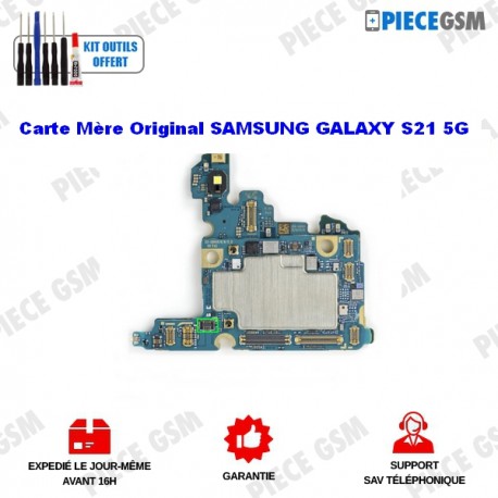 Carte Mère Originale pour Samsung Galaxy S21 5G (SM-G991B) – 128 Go