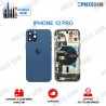 Coque de Réparation Complète pour iPhone 12 Pro Bleu