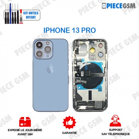 Chassis de réparation pour iPhone 13 Pro Bleu
