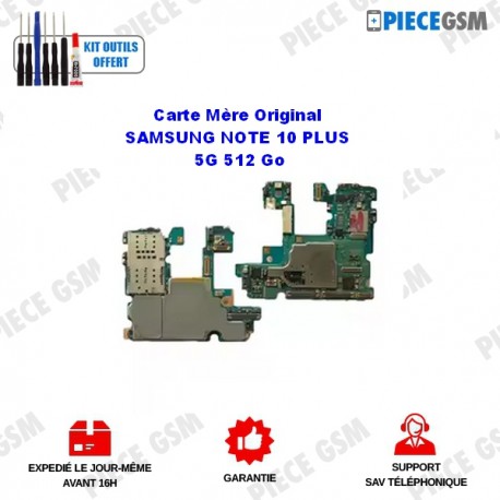 Carte Mère Original SAMSUNG NOTE 10 PLUS 256 Go