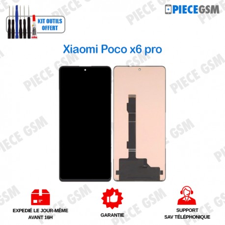 Ecran sans chassis pour Xiaomi Poco X6 Pro / X6 TFT