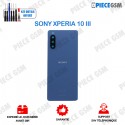 Cache Arrière pour Sony Xperia 10 III Bleu Original
