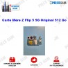 Carte Mère Z Flip 5 5G Original 512 Go