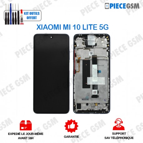 ECRAN + FRAME pour XIAOMI MI 10 LITE 5G ORIGINAL