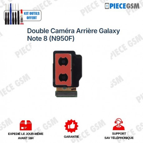 Double Caméra Arrière pour Samsung Galaxy Note 8 (N950F)
