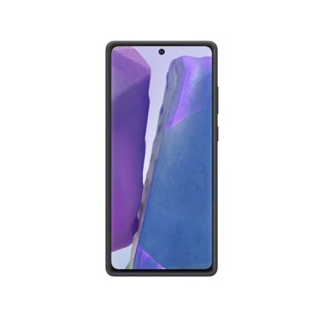 Samsung Silicone Cover Ef-Pn980 - Coque De Protection - Silicone - Noir Mystique - Pour Galaxy Note20, Note20 5g
