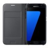 COQUE ORIGINAL FLIP WALLET pour Galaxy S7 Noir