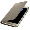 Coque Flip Wallet Samsung EF-WG930P – Galaxy S7 – Or