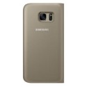 Coque Flip Wallet Samsung EF-WG930P – Galaxy S7 – Or