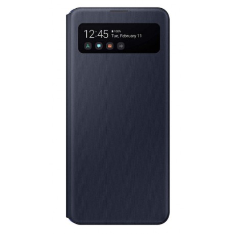 Samsung Smart S View Wallet Cover Ef-Ea426 - Étui À Rabat Pour Téléphone Portable - Noir - Pour Galaxy A42 5g