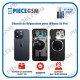 Chassis de réparation pour iPhone 15 Pro Dark Bleu