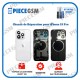 Chassis de réparation pour iPhone 15 Pro Blanc