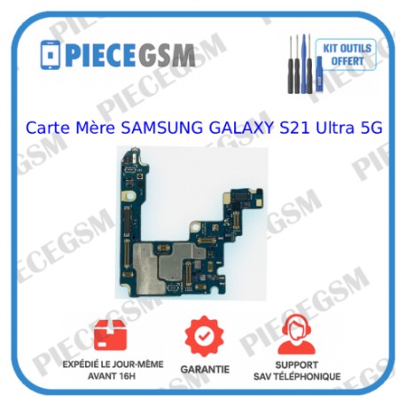 Carte Mère Originale pour Samsung Galaxy S21 Ultra 5G (SM-G998U) – 128 Go Version American
