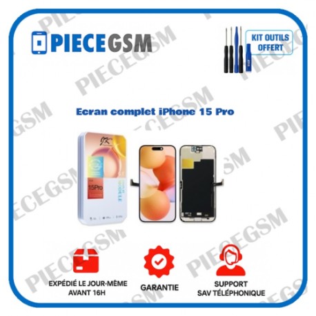 Ecran complet de iPhone 15 Pro JK