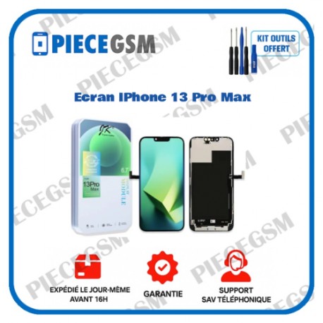 ECRAN POUR IPHONE 13 Pro max JK qualité FHD