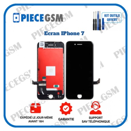 ECRAN POUR IPHONE 7 NOIR