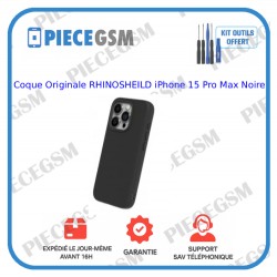 Coque Originale RHINOSHEILD pour iPhone 15 Pro Max Noire