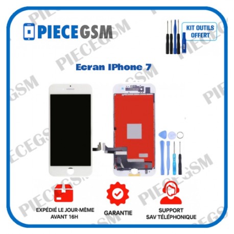 ECRAN POUR IPHONE 7 BLANC