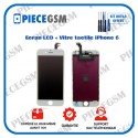 ECRAN LCD + VITRE TACTILE POUR iPHONE 6 white blanc + outils
