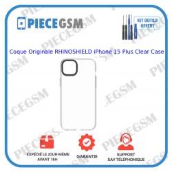 Coque Originale RHINOSHIELD iPhone 15 Plus Clear Case
