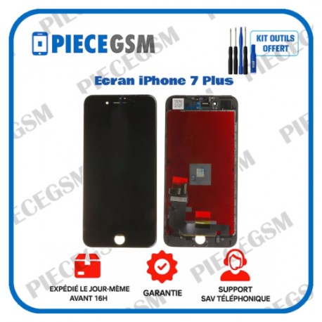 ECRAN POUR IPHONE 7 PLUS NOIR