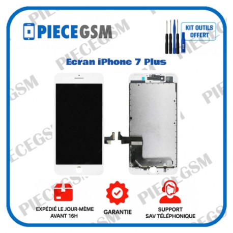 ECRAN POUR IPHONE 7 PLUS BLANC