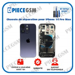 Chassis de réparation pour iPhone 14 Pro Max Violet
