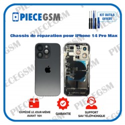 Chassis de réparation pour iPhone 14 Pro Max Noir