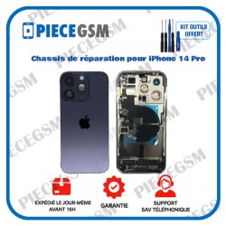 Chassis de réparation pour iPhone 14 Pro Violet
