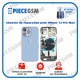 Chassis de réparation pour iPhone 13 Pro Max Bleu
