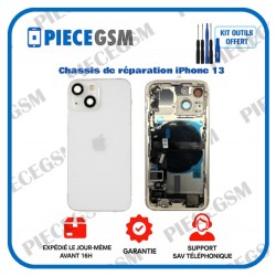 Chassis de réparation pour iPhone 13 Blanc