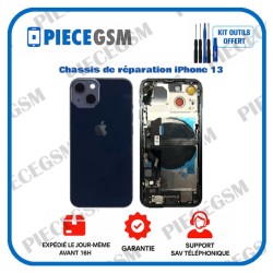 Chassis de réparation pour iPhone 13 Noir