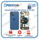 Chassis de réparation pour iPhone 12 Pro Max Bleu