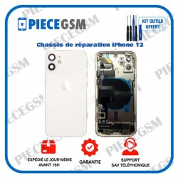 Chassis de réparation pour iPhone 12 Blanc