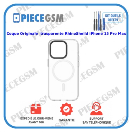 Coque Originale trasparente RhinoSheild iPhone 15 Pro Max