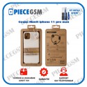 Coque Muvit iphone 11 pro max bambootek blanc