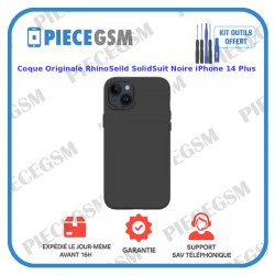 Coque Originale RhinoShield SolidSuit Noire pour iPhone 14 Plus