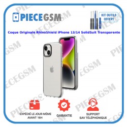 Coque Originale RhinoShield iPhone 13/14 SolidSuit Transparente
